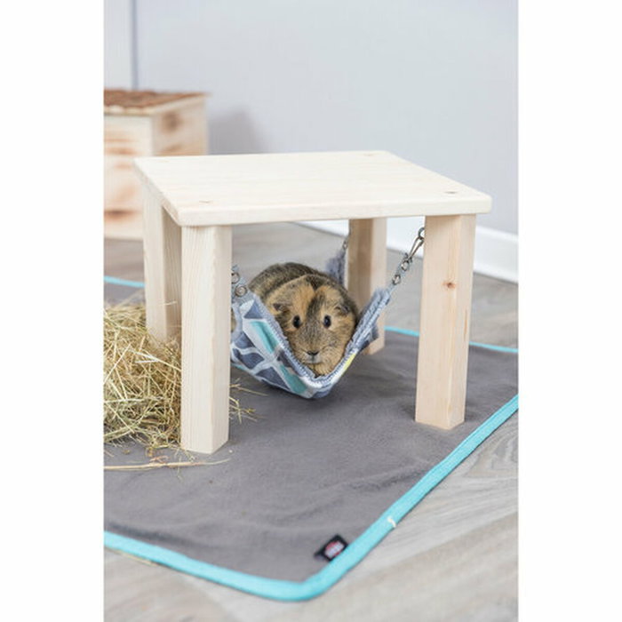 Hamaca Colgante Trixie Gris Melocotón 28 × 24 × 28 CM