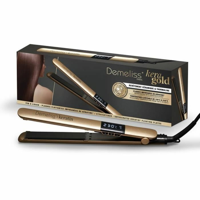 Saint Algue Demeliss Kera Gold Plancha de pelo con placas finas 25 mm Saint Algue Demeliss Kera Gold Plancha de pelo con placas finas 25 mm