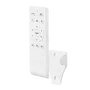 Ventilador DC Blanco/Plata 60W 6980lm 3500-4000-6500K 3 Aspas 6 Velocidades