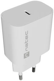Natec NUC-2394 Cargador de red 20W USB-C Blanco