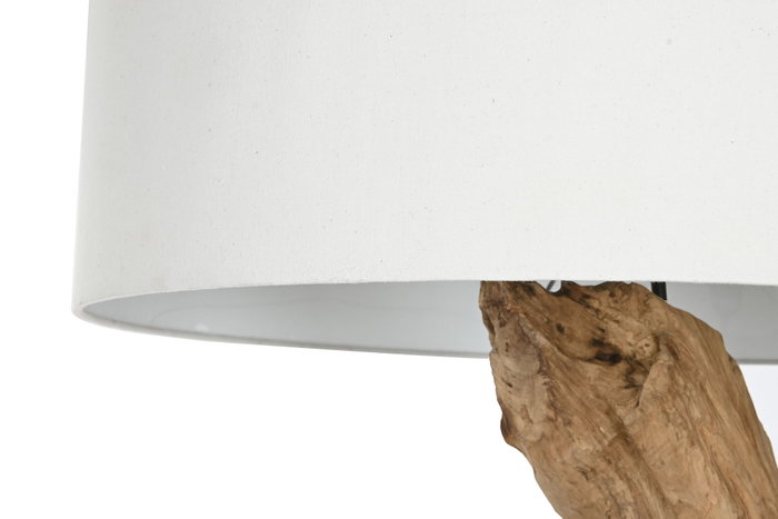 DKD Home Decor Lámpara de Techo Teca y Hierro Hecha a Mano DKD Home Decor Lámpara de Techo Teca y Hierro Hecha a Mano