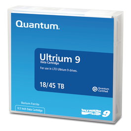Quantum MR-L9MQN-01 Cinta de Datos LTO 9 Ultrium 9, Capacidad Nativa 18TB, Capacidad Comprimida 45TB Virgen Color Verde