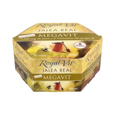 DIETISA (DIELISA) Royal Vit Mega Vit 1500mg 20 ampollas DIETISA (DIELISA) Royal Vit Mega Vit 1500mg 20 ampollas