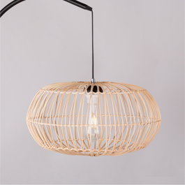 Lámpara de Suelo Machala de Pie con Diseño Elegante, Bombilla LED E27, Referencia SKD-F1003