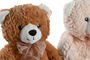 DKD Home Decor Peluche Oso Marron Crema 15 x 23 x 15 cm