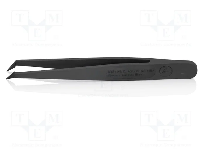 KNIPEX Pinza Acodada ESD con Punta Aguda de 110 mm KNIPEX Pinza Acodada ESD con Punta Aguda de 110 mm