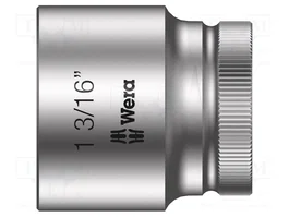 WERA Vaso Zyklop de 6 ángulos HEX 1 3/16 pol 1/2 pol 42 mm