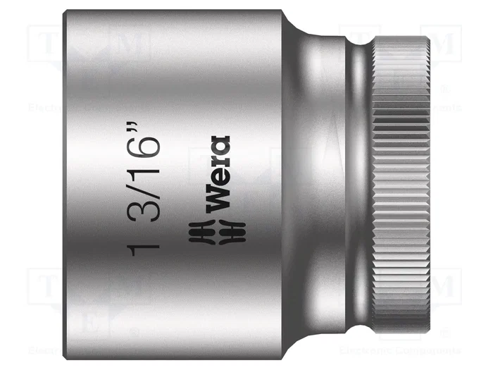 WERA Vaso Zyklop de 6 ángulos HEX 1 3/16 pol 1/2 pol 42 mm WERA Vaso Zyklop de 6 ángulos HEX 1 3/16 pol 1/2 pol 42 mm