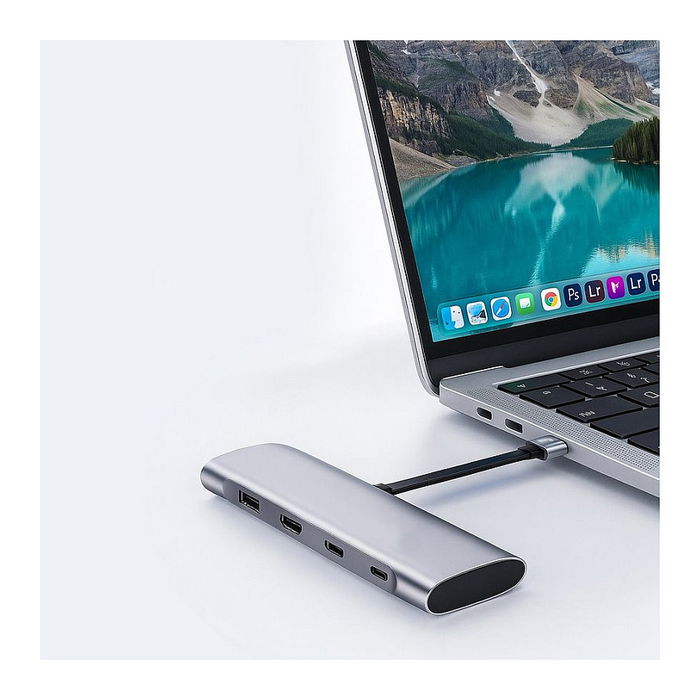 EQUIP Cable USB4 Gen 3x2 80Gbps 0.13m Negro - 128410