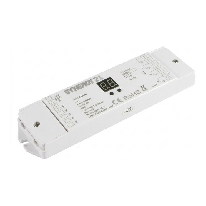 Synergy21 Synergy 21 LED Serie EOS 07 DALI Controller slave 1~4/4 high power Synergy21 Synergy 21 LED Serie EOS 07 DALI Controller slave 1~4/4 high power