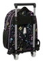 Safta Mochila 609+Carro 705 Monster High 28x34x10cm