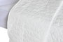 DKD Home Decor Colcha Cottage Blanco Roto 260 x 240 cm Poliester (2 Unidades)