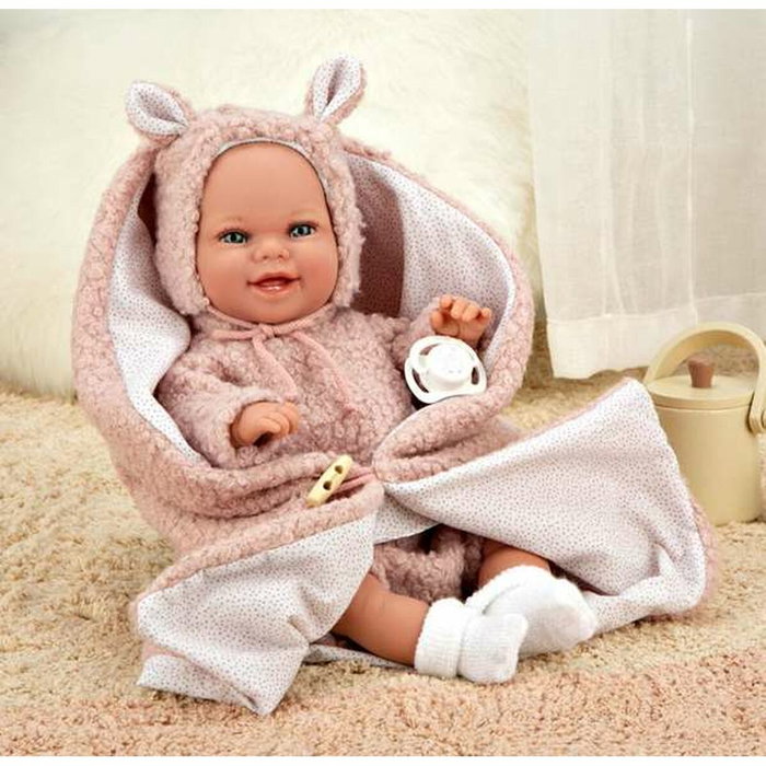 Muñecas Arias Elegance Babyto Rosa con Manta Muñecas Arias Elegance Babyto Rosa con Manta