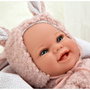 Muñecas Arias Elegance Babyto Rosa con Manta
