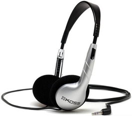 KOSS KPH5 80 - 18000Hz, 32ohms, 91db, Silver/Black Auriculares Portátiles Estereofónicos