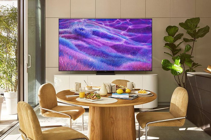 Samsung TV QN80F 55" Neo QLED 4K 144Hz Smart TV 2025 Vision AI Tizen