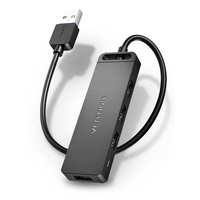 Vention Hub 4 Puertos USB 2.0 CHMBB Gris
