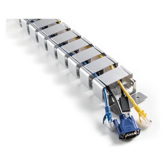 Digitus Kabelführung flexible, 13m, Schwarz - Guia de cables flexible