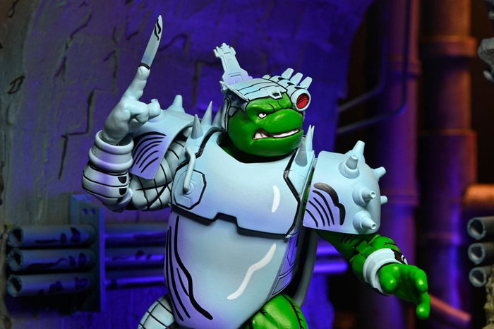 NECA Tortugas Ninja (Mirage Comics) Figura Cyborg Donatello 18 cm