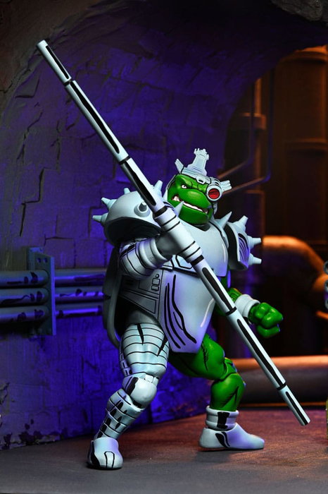 NECA Tortugas Ninja (Mirage Comics) Figura Cyborg Donatello 18 cm