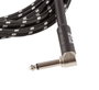 Cable Ek Audio para Guitarra Jack - Jack Recto- Acodado Tela Trenzada de 6 m