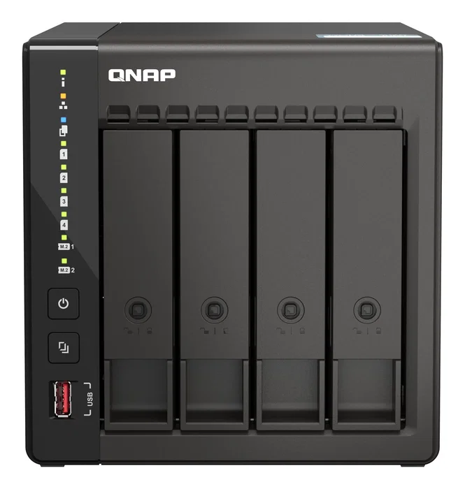 QNAP TS-453E-8G NAS de 4 bahías con Intel Celeron J6412 y 8 GB RAM