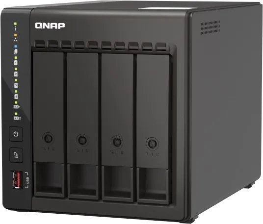 QNAP TS-453E-8G NAS de 4 bahías con Intel Celeron J6412 y 8 GB RAM