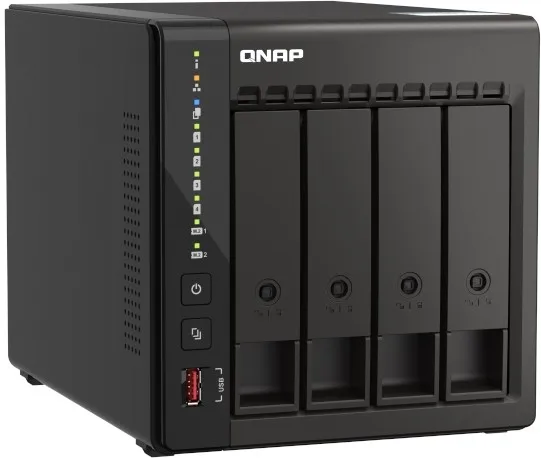 QNAP TS-453E-8G NAS de 4 bahías con Intel Celeron J6412 y 8 GB RAM