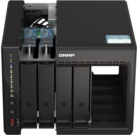 QNAP TS-453E-8G NAS de 4 bahías con Intel Celeron J6412 y 8 GB RAM