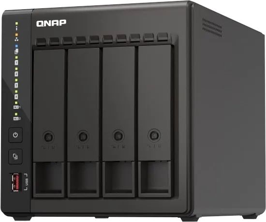 QNAP TS-453E-8G NAS de 4 bahías con Intel Celeron J6412 y 8 GB RAM