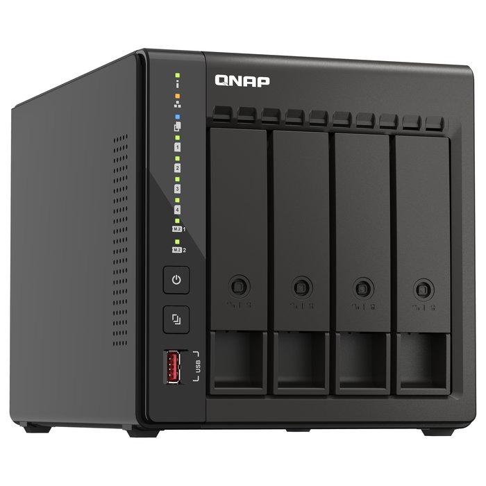 QNAP TS-453E Intel Celeron J6412 2.6GHz Quad-Core 8GB 4-Bay NAS