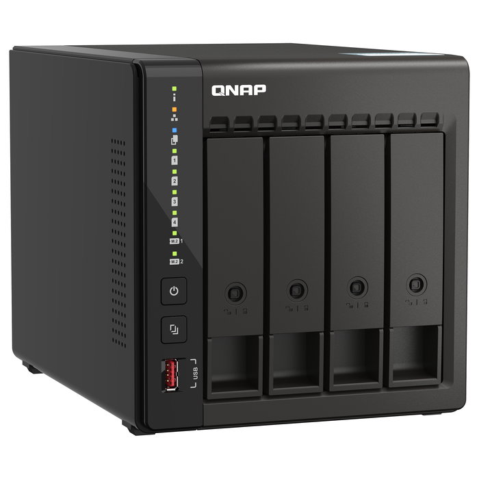 QNAP TS-453E Intel Celeron J6412 2.6GHz Quad-Core 8GB 4-Bay NAS