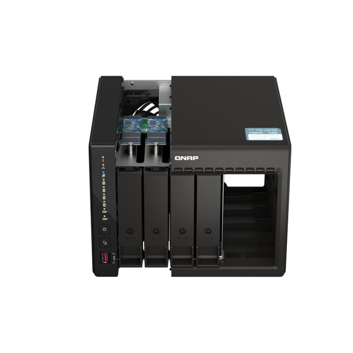 QNAP TS-453E-8G NAS de 4 bahías con Intel Celeron J6412 y 8 GB RAM