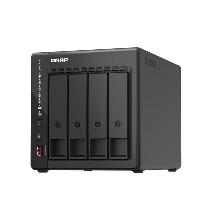 QNAP TS-453E-8G NAS de 4 bahías con Intel Celeron J6412 y 8 GB RAM