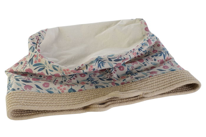 DKD Home Decor Cesta Shabby Natural Multicolor 35 x 38 x 35 cm (4 Unidades) DKD Home Decor Cesta Shabby Natural Multicolor 35 x 38 x 35 cm (4 Unidades)