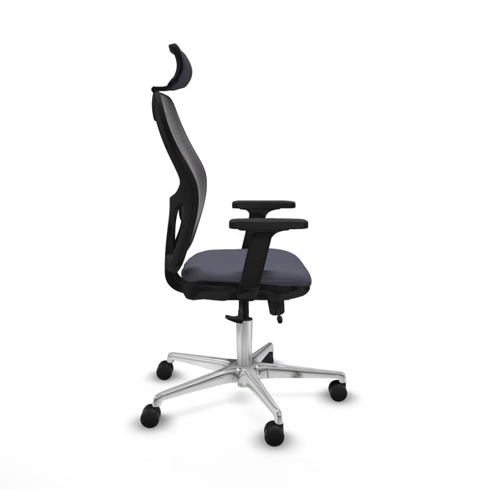 PIQUERAS Y CRESPO Silla de oficina Jorquera Gris oscuro y Negro PIQUERAS Y CRESPO Silla de oficina Jorquera Gris oscuro y Negro