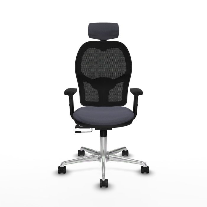 PIQUERAS Y CRESPO Silla de oficina Jorquera Gris oscuro y Negro PIQUERAS Y CRESPO Silla de oficina Jorquera Gris oscuro y Negro