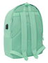 Safta Mochila Doble para Portátil 15,6"+USB Munich Turquesa 31x44x18 cm