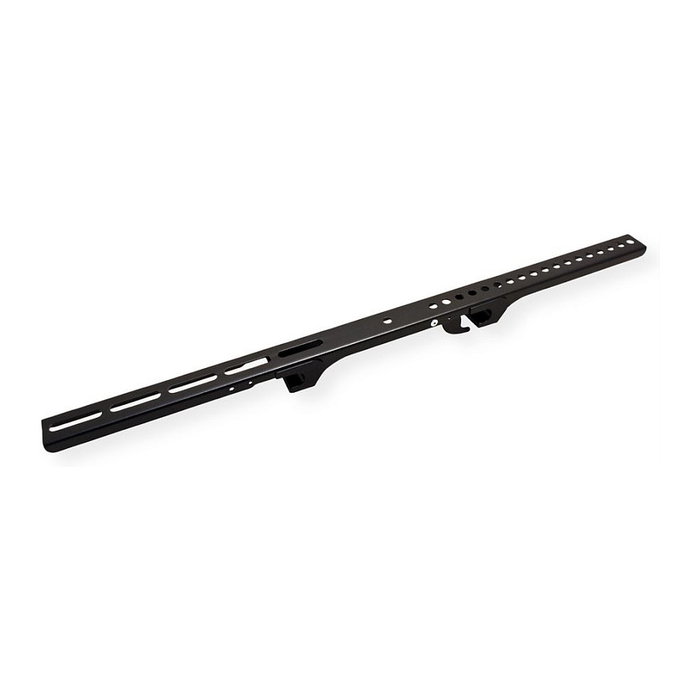 VALUE 17.99.1227 Soporte de TV a Pared, Negro, Acero, Para TV 60-120 Pulgadas, Hasta 120 kg, Ajustable con Inclinación y Giro (200 x 200 - 900 x 600 mm)
