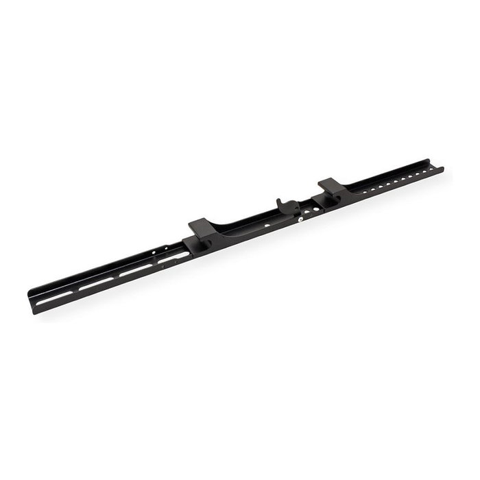VALUE 17.99.1227 Soporte de TV a Pared, Negro, Acero, Para TV 60-120 Pulgadas, Hasta 120 kg, Ajustable con Inclinación y Giro (200 x 200 - 900 x 600 mm)