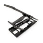 VALUE 17.99.1227 Soporte de TV a Pared, Negro, Acero, Para TV 60-120 Pulgadas, Hasta 120 kg, Ajustable con Inclinación y Giro (200 x 200 - 900 x 600 mm)