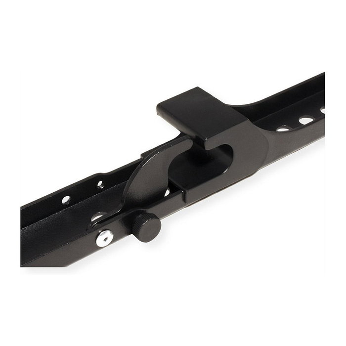VALUE 17.99.1227 Soporte de TV a Pared, Negro, Acero, Para TV 60-120 Pulgadas, Hasta 120 kg, Ajustable con Inclinación y Giro (200 x 200 - 900 x 600 mm)