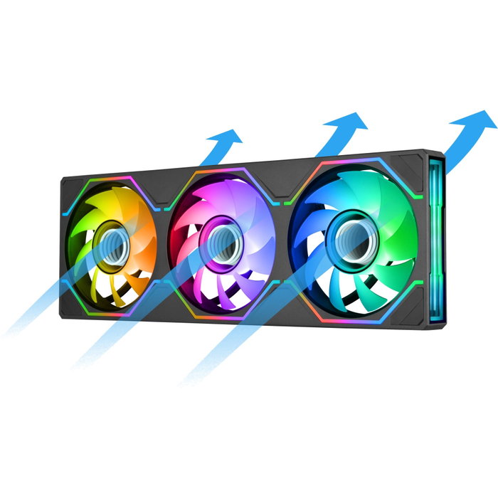 Thermaltake SWAFAN UNIFY 360 ARGB Sync Fan Negro Thermaltake SWAFAN UNIFY 360 ARGB Sync Fan Negro