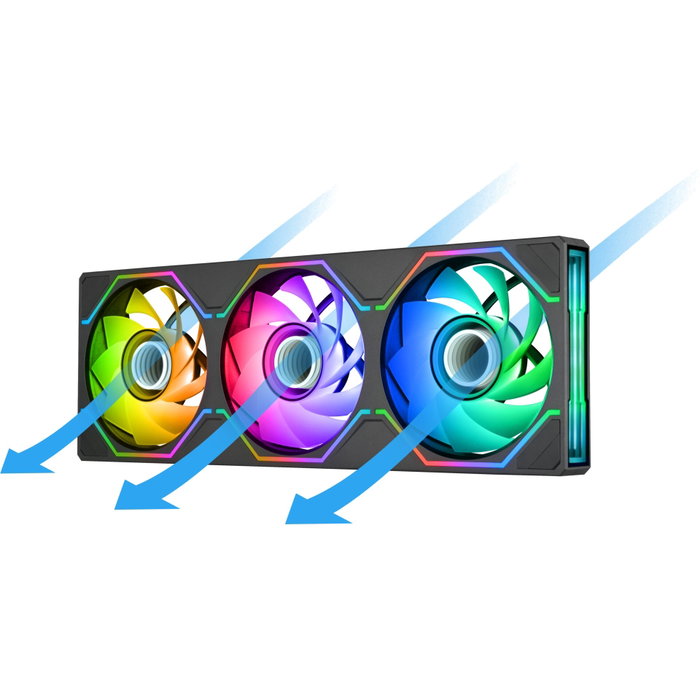 Thermaltake SWAFAN UNIFY 360 ARGB Sync Fan Negro Thermaltake SWAFAN UNIFY 360 ARGB Sync Fan Negro