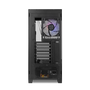 NOX HUMMER ETHER Negro Caja PC Semitorre Cristal Templado Panel Frontal Panorámico USB-C