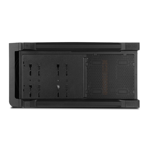 NOX HUMMER ETHER Negro Caja PC Semitorre Cristal Templado Panel Frontal Panorámico USB-C