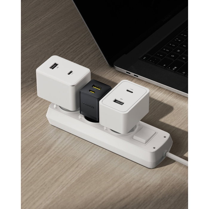 Baseus Palm Cargador 20W USB y USB-C Negro EU