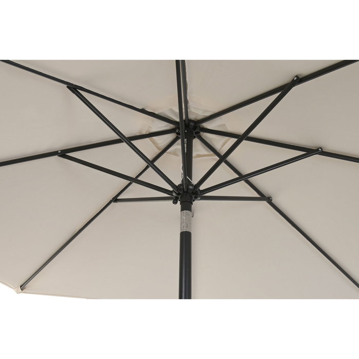 DKD Home Decor Parasol de Acero Reclinable UV 50+ Marfil 265x265x250 cm DKD Home Decor Parasol de Acero Reclinable UV 50+ Marfil 265x265x250 cm