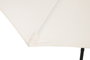 DKD Home Decor Parasol de Jardín y Terraza Reclinable Marfil, 265 x 265 x 250 cm, Mastil 38mm, UV 50+, Acero y Poliéster