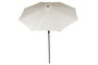 DKD Home Decor Parasol de Jardín y Terraza Reclinable Marfil, 265 x 265 x 250 cm, Mastil 38mm, UV 50+, Acero y Poliéster